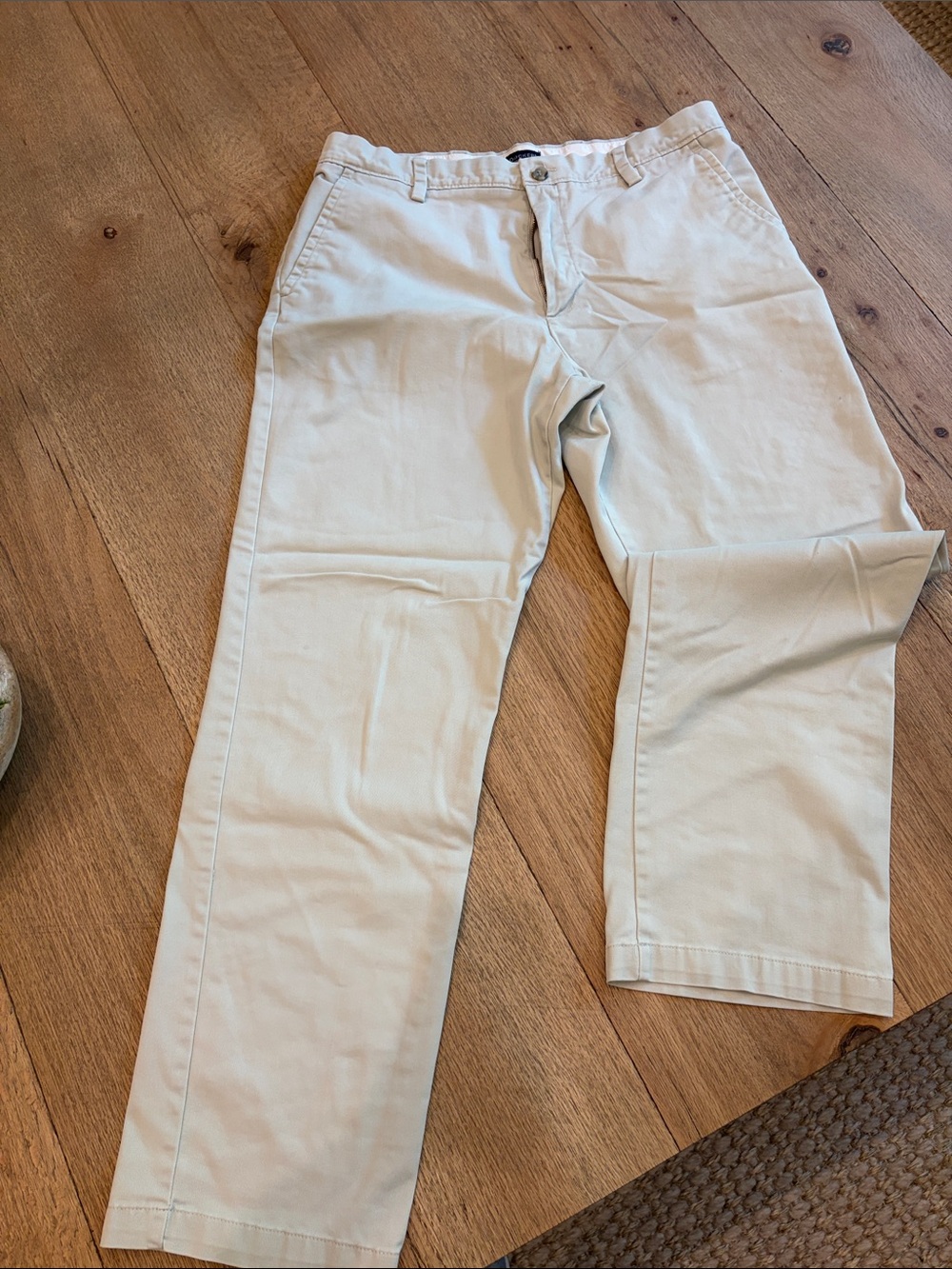 Dockers Men's Straight Jeans in Light Beige